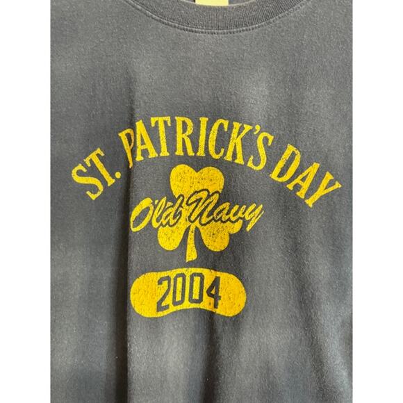 Vintage 2004 Old Navy T Shirt-St Patrick's Day-Unisex Size XL-100% Cotton - Picture 2 of 6